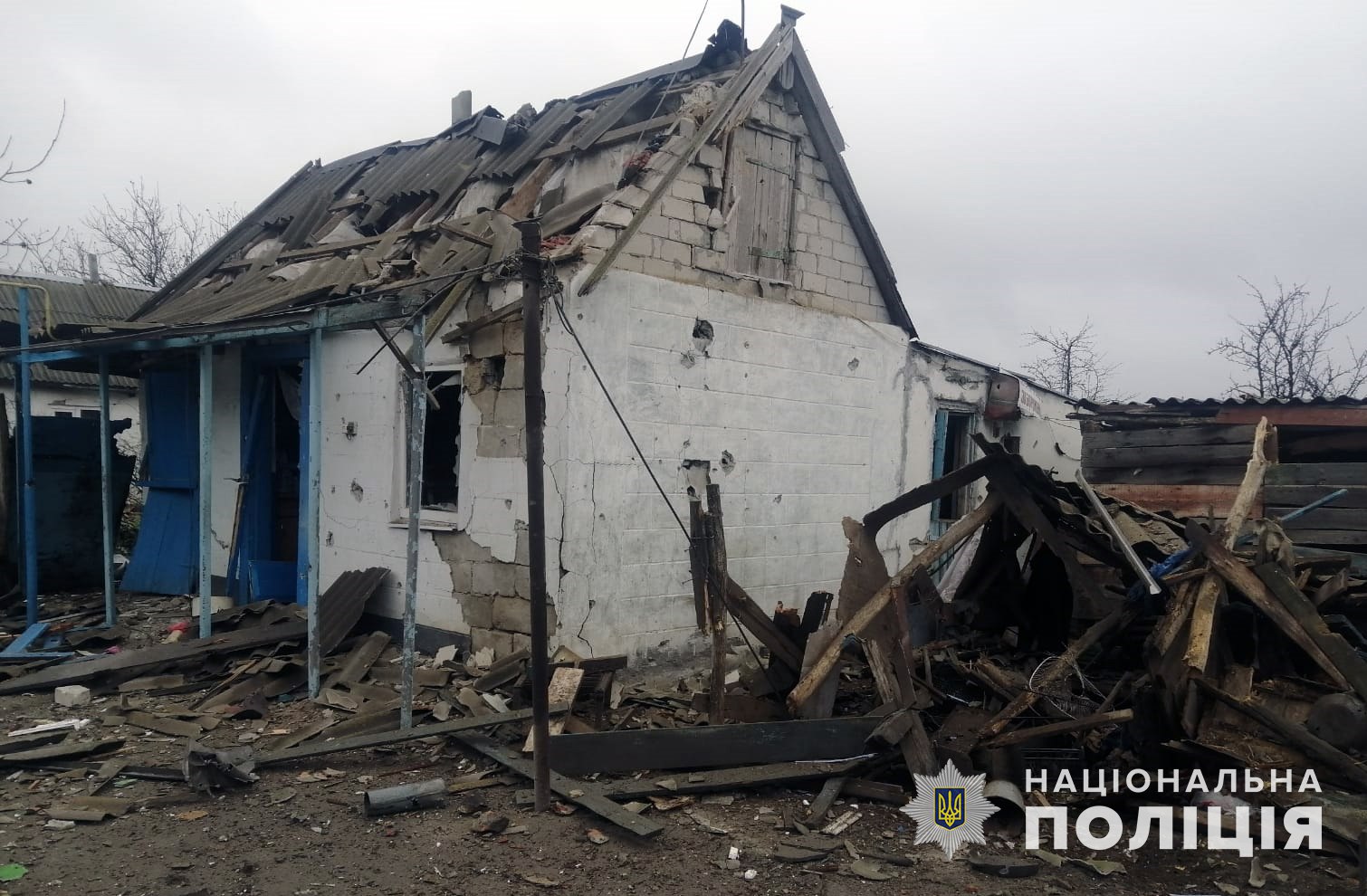 Войска рф обстреляли Запорожскую область: полиция задокументировала последствия прилетов. ФОТО