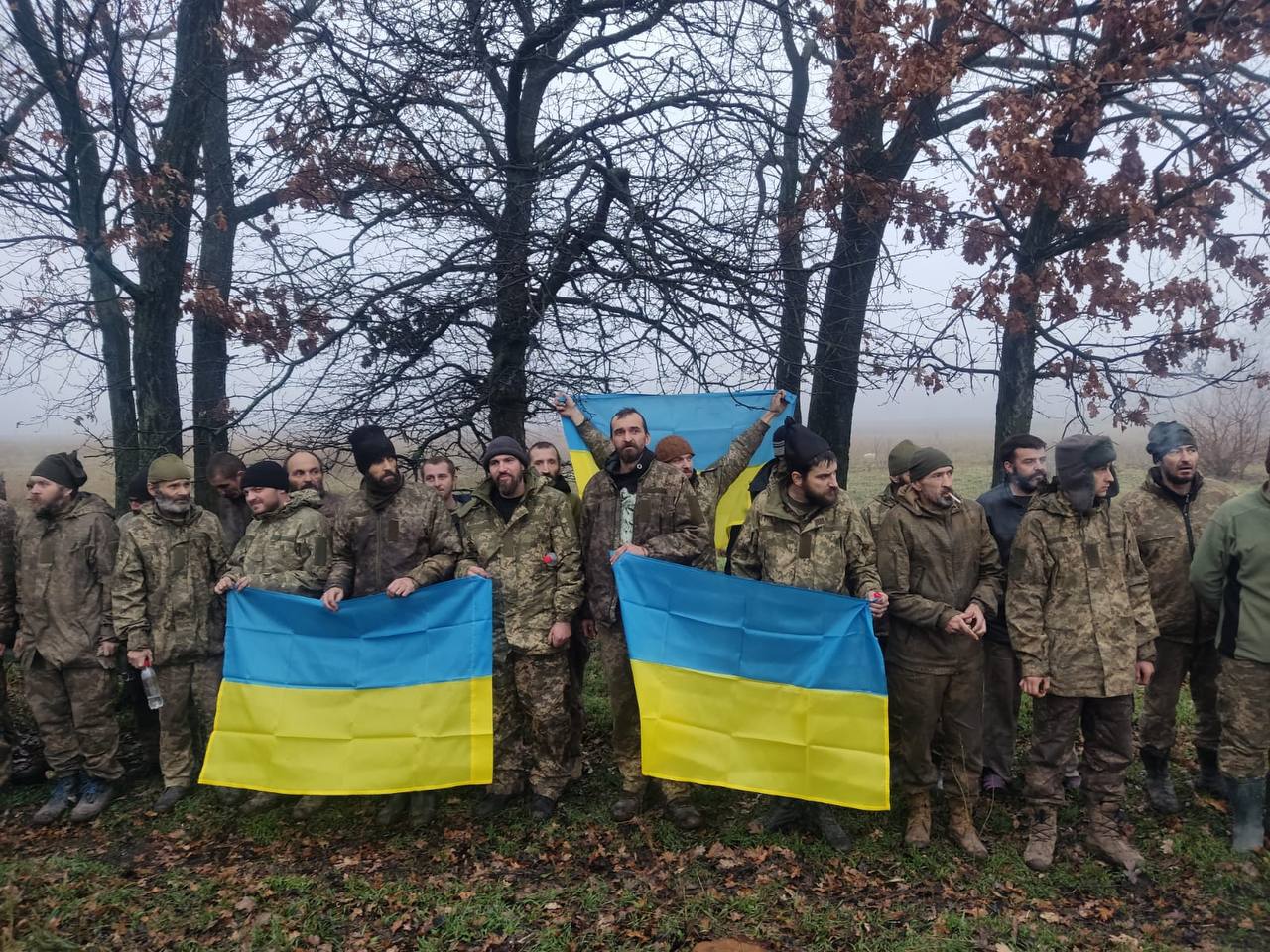 Украина вернула 64 воина из российского плена