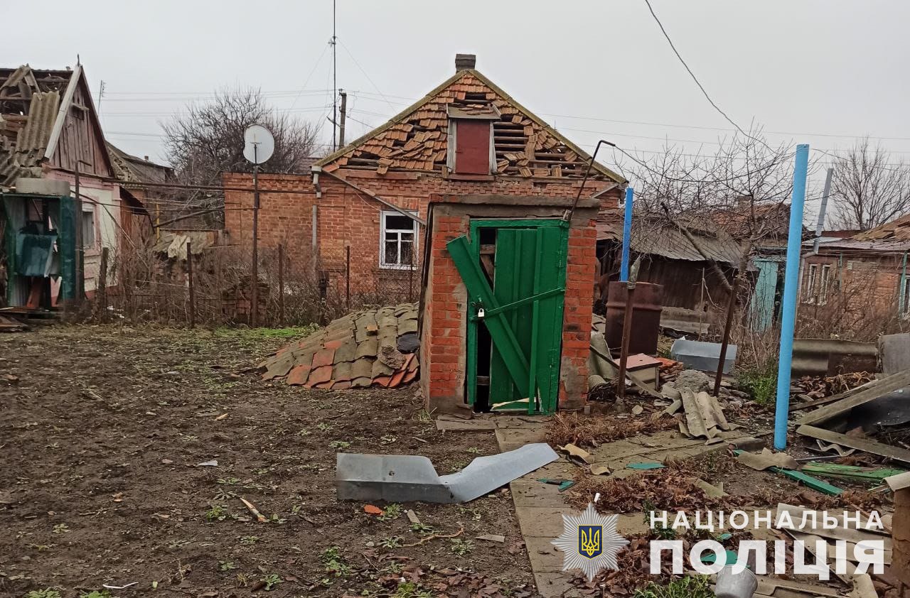 Оккупанты обстреляли 17 поселков в Запорожской области