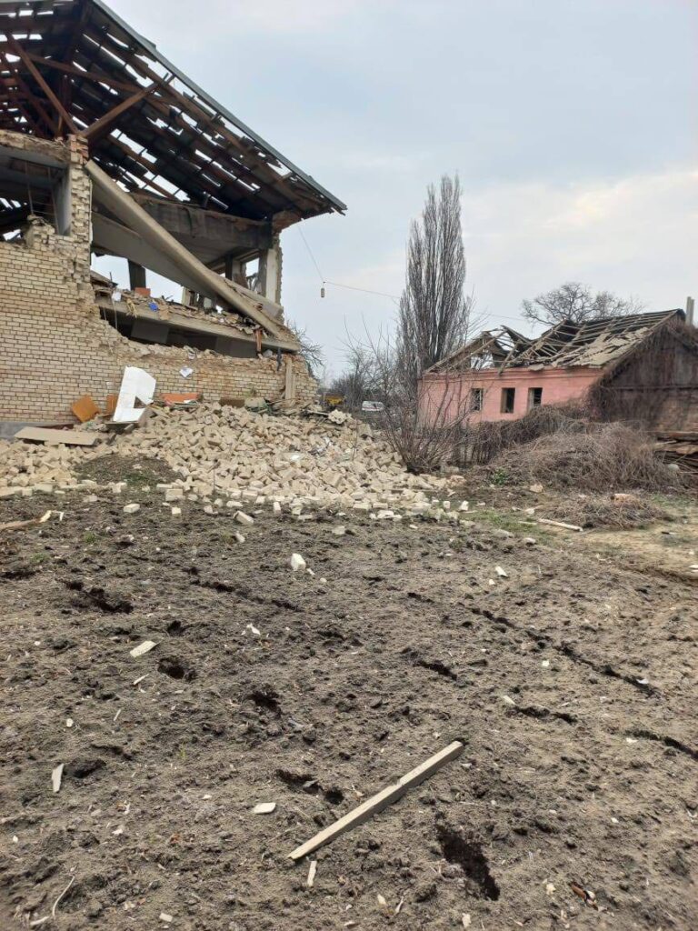 Оккупационные войска обстреляли 23 посёлка в Запорожской области