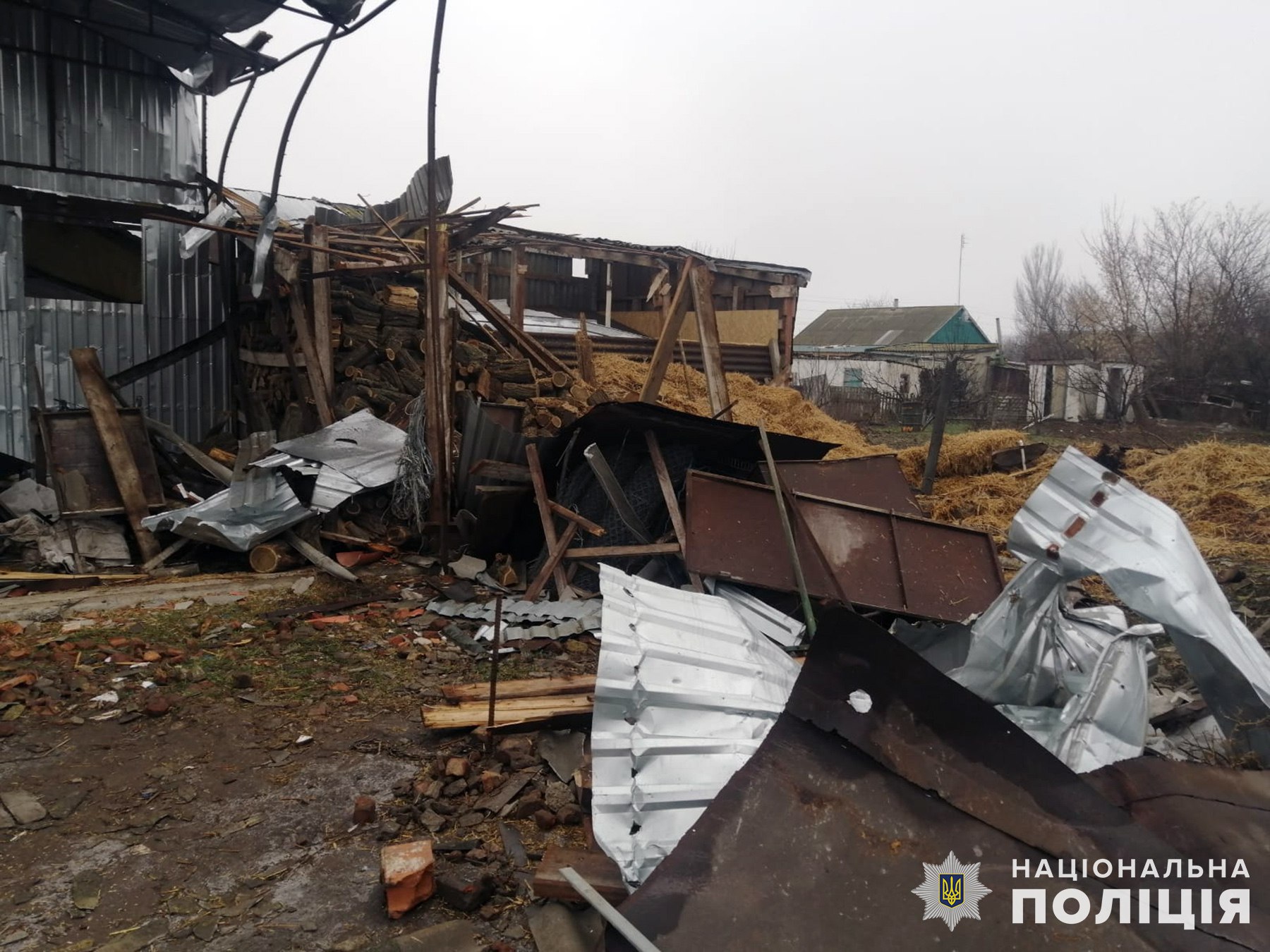 Удары по Запорожской области: полиция задокументировала последствия обстрелов. ФОТО