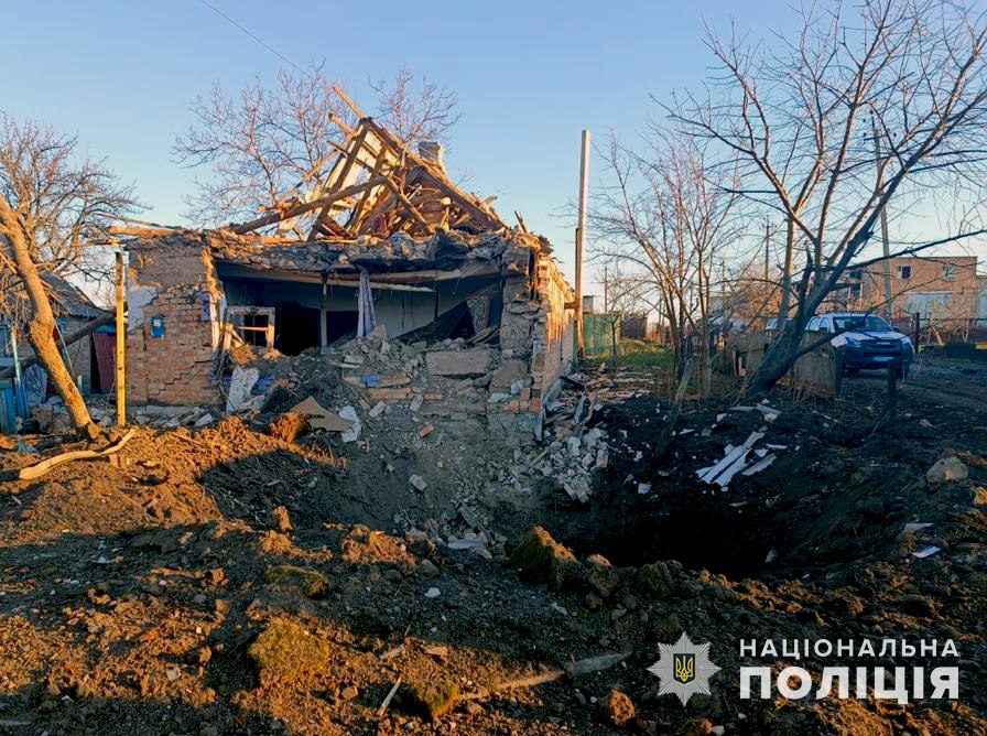 Жилые дома Запорожской области пострадали от российских ракет