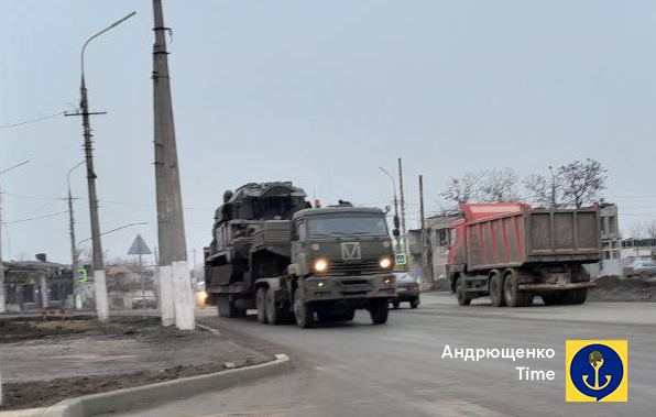 На границе Запорожской области скопление вражеской военной техники. ФОТО