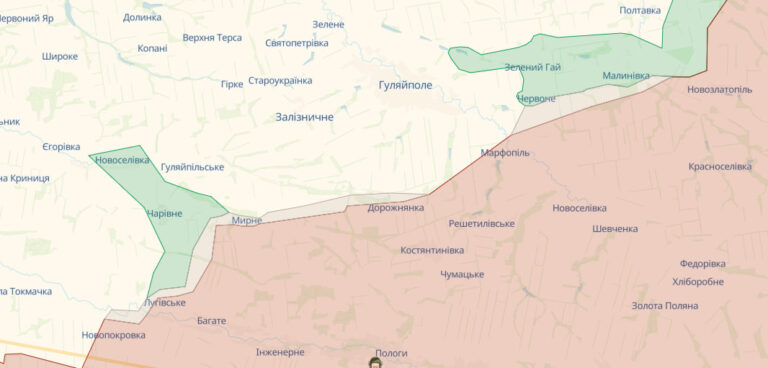 Аналитики показали спутниковые снимки села в Запорожской области, которое находится под обстрелом оккупантов