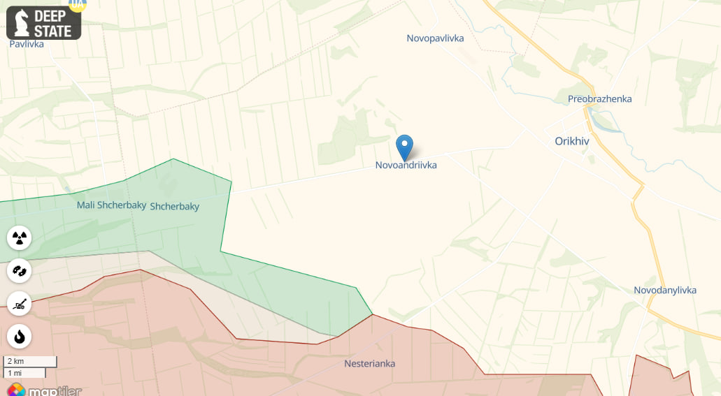 ВСУ отбили атаку возле населенного пункта в Запорожской области