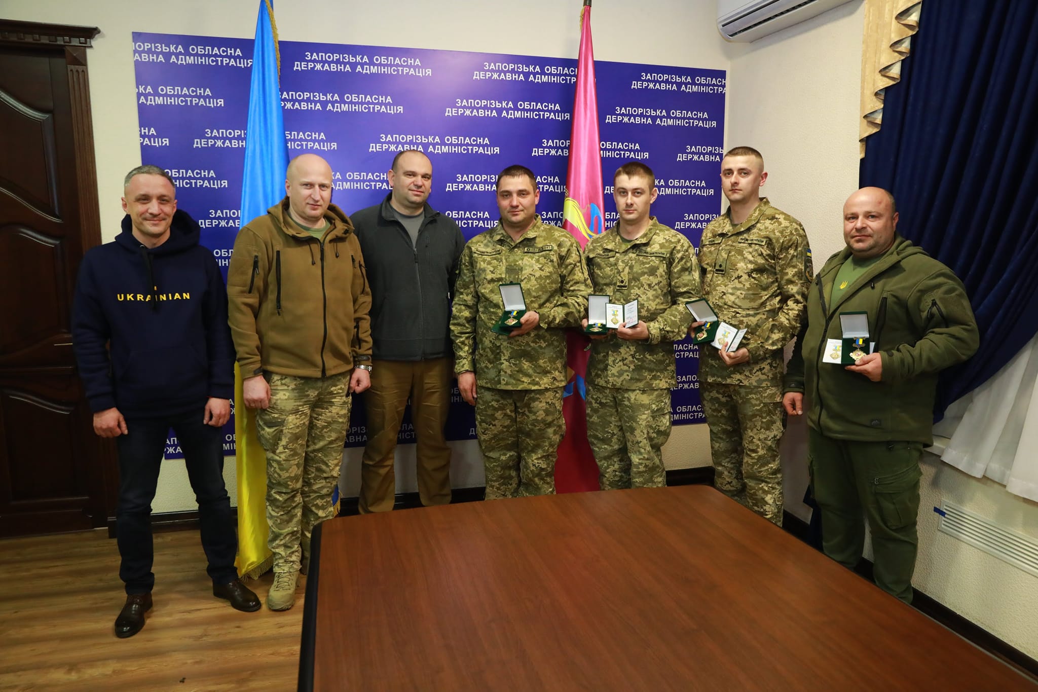 Запорізьким військовим Зенітним ракетним військам ЗСУ вручили нагороди. ФОТО