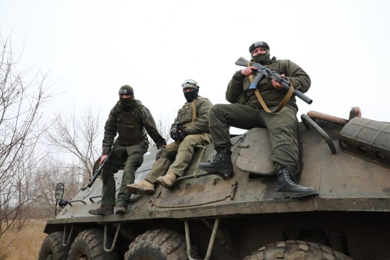 “Гвардия наступления” проводит боевую подготовку военных в Запорожье. ФОТО