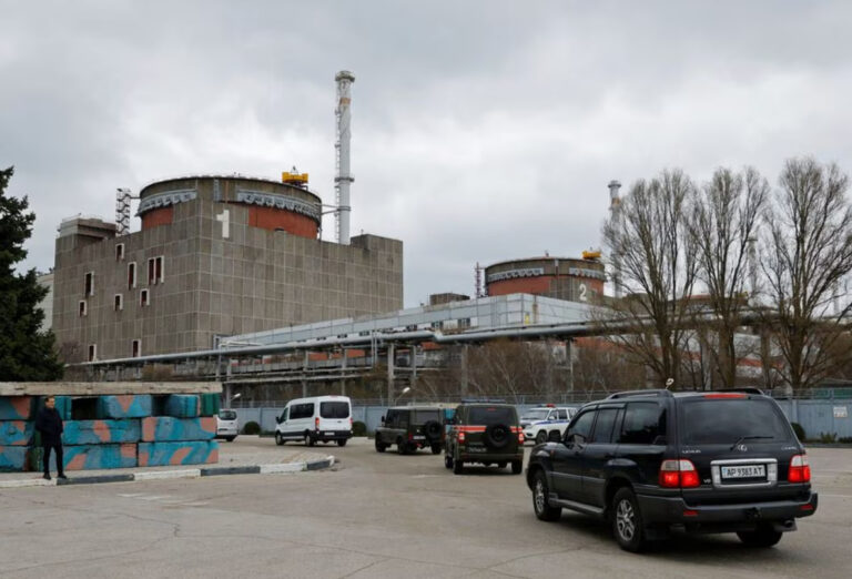 Миссия МАГАТЭ прибыла на Запорожскую АЭС в оккупированном Энергодаре. ФОТО