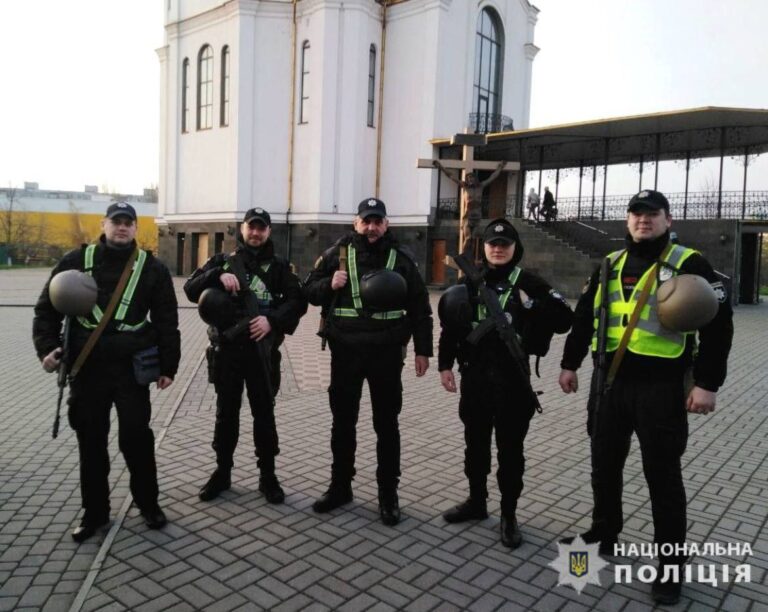 Полиция рассказала, как отпраздновали Пасху в Запорожье