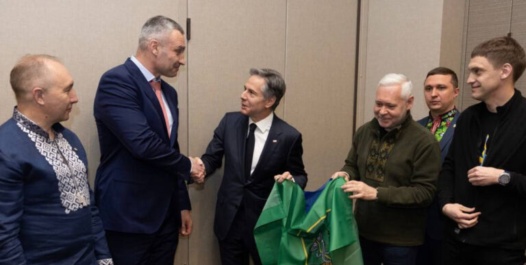 Мэр Мелитополя встретился с Госсекретарем США