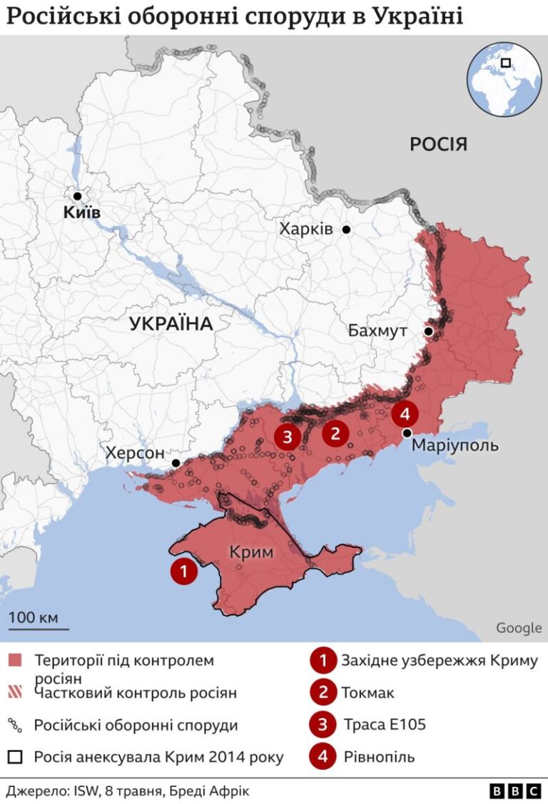 BBC показало, как оккупанты ждут контрнаступление ВСУ на юге Запорожской области (ФОТО)