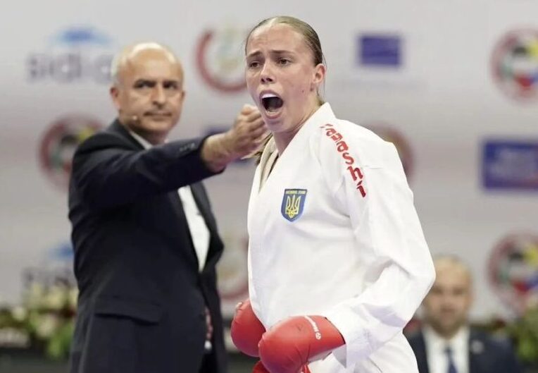 Запорожская спортсменка завоевала бронзу на европейской Премьер-лиге карате
