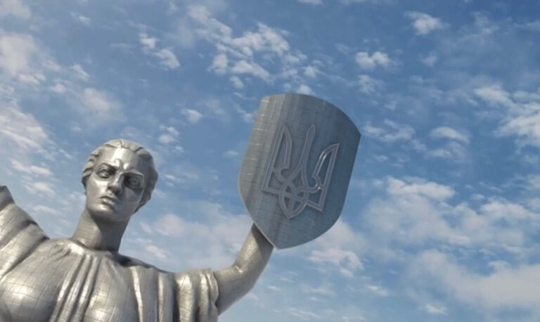 «Запоріжсталь» залучили до виготовлення тризуба для монумента «Батьківщина-Мати» у Києві