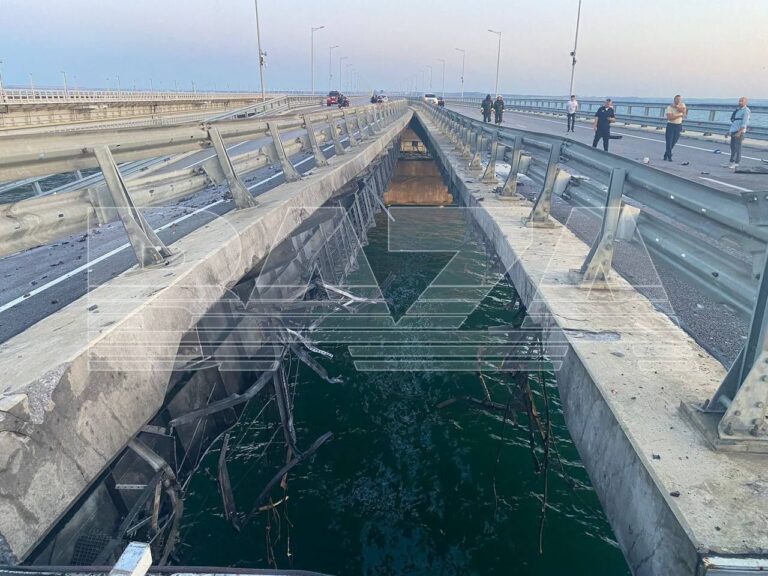 Підрив Кримського мосту: росіян просять виїжджати через Запорізьку область