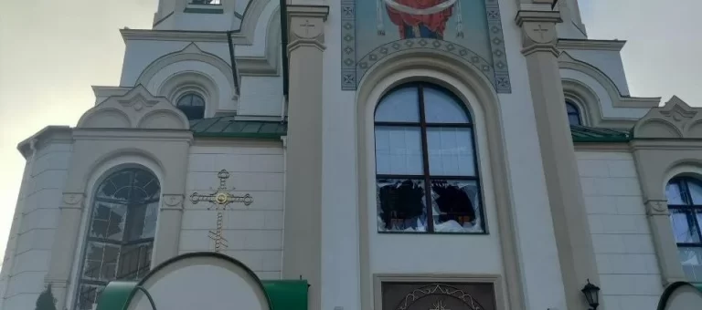 У Запоріжжі від ракетного удару постраждав Свято-Покровський кафедральний собор (ВІДЕО)