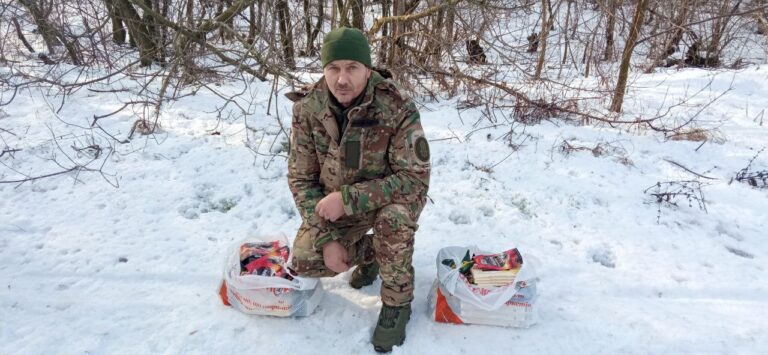 Українські військові отримали подарунки від запоріжців. ФОТО