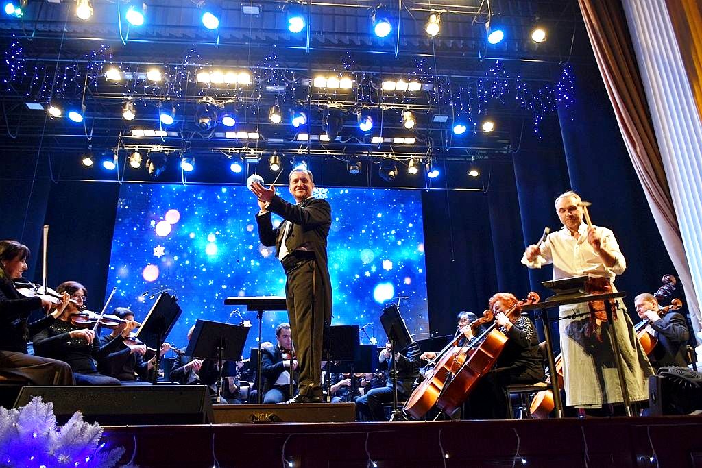 Новогодний концерт в филармонии Запорожья проведут 14 января