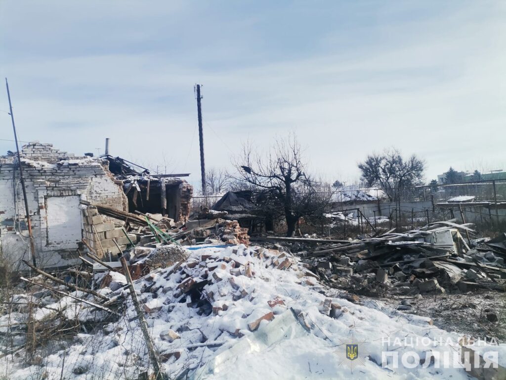 Наслідки обстрілу в Запорізькій області 22 січня