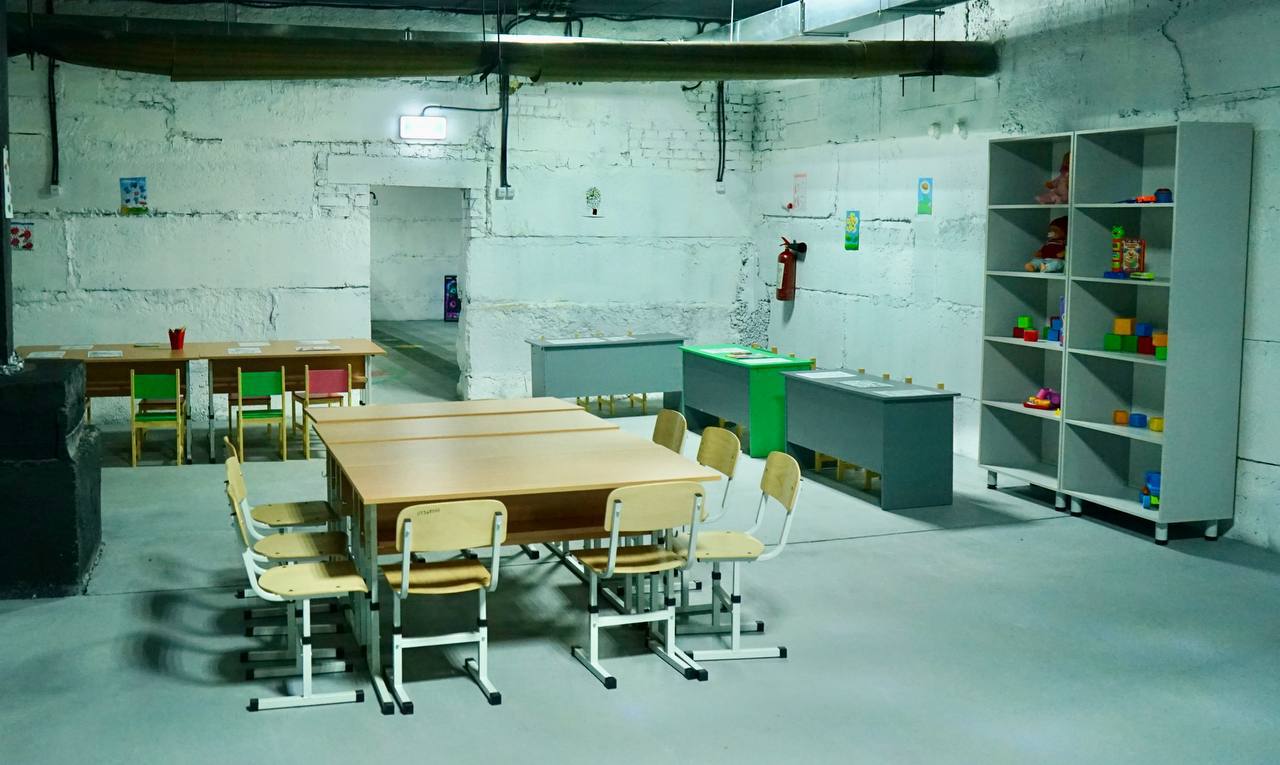 В Запорожье еще одна школа получила новое укрытие: как оно выглядит (ФОТО)