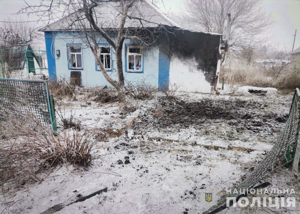 Обстріл Запорізької області 12 січня