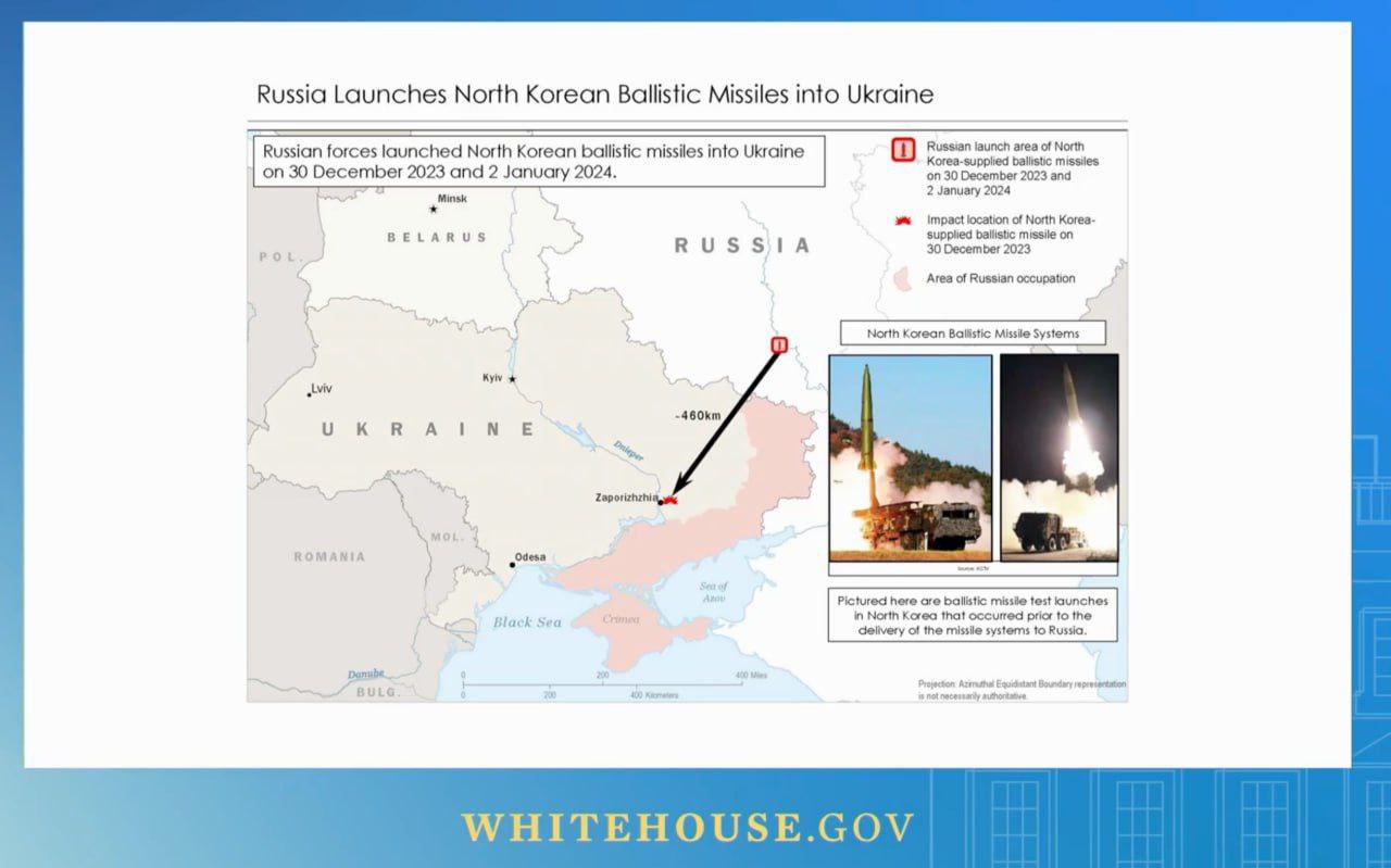 Ракети з Північної Кореї запустили росіяни по Запоріжжю: деталі