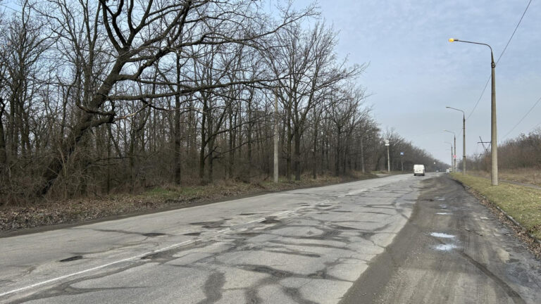 Аварийную дорогу на Хортицу планируют отремонтировать (ФОТО)