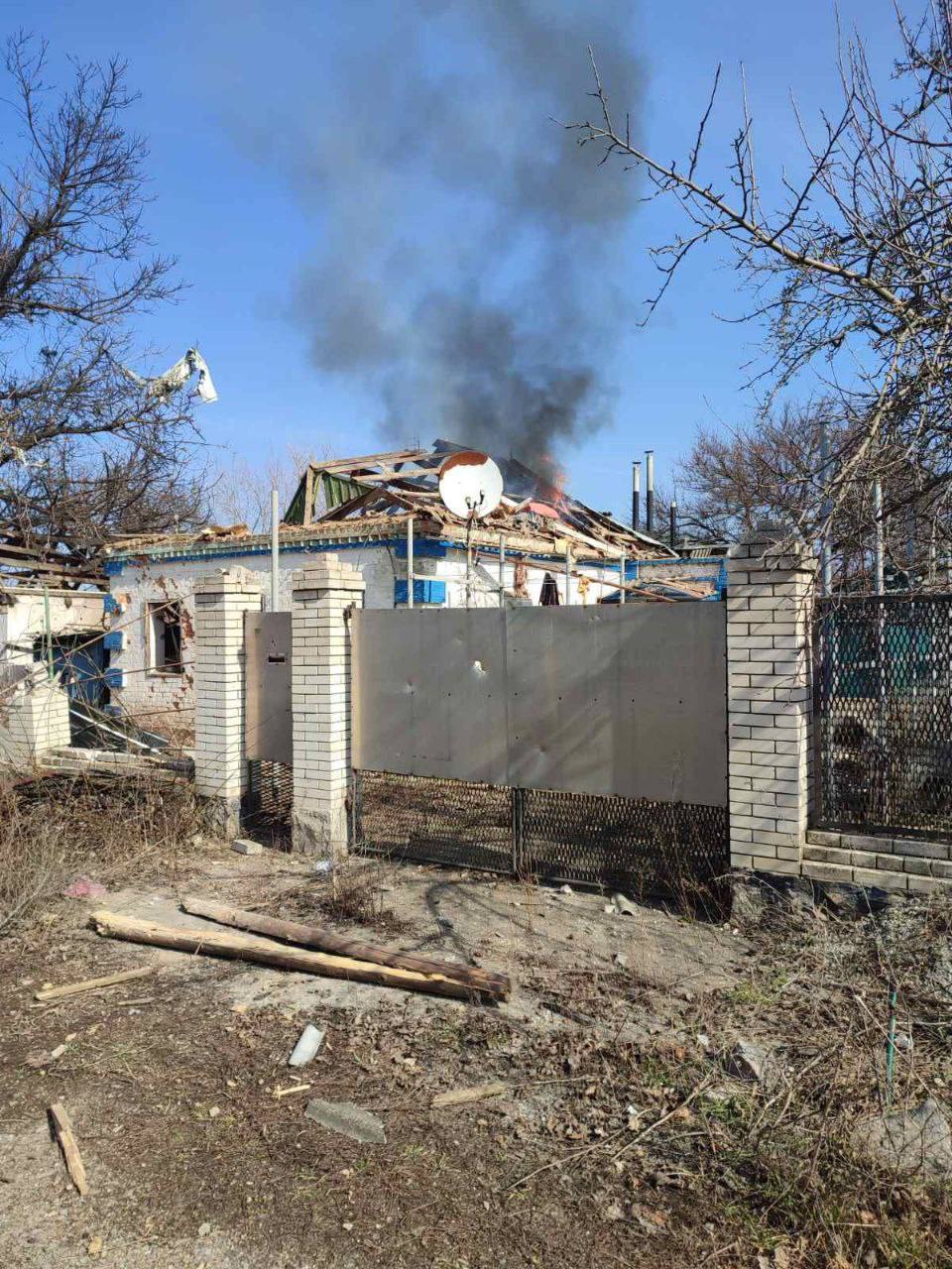 Атака на Запорізьку область: нанесено 476 ударів, є руйнування
