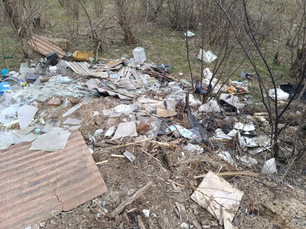 У Запоріжжі виявили сміттєзвалище біля Запорізького дубу