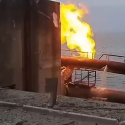Ракетная атака зацепила газопровод высокого давления в Запорожье: подробности