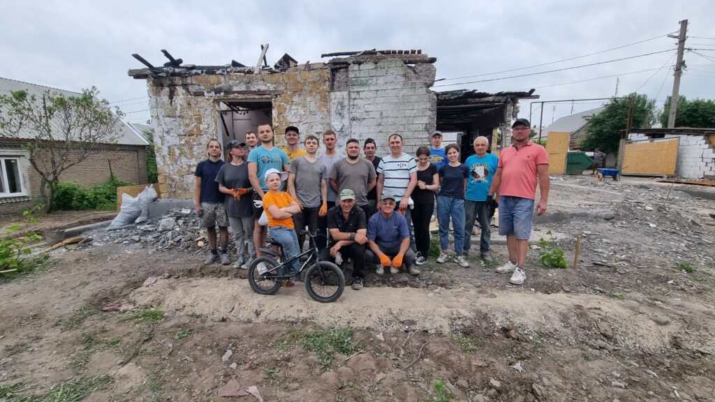 Волонтери відновили будинок у Запоріжжі