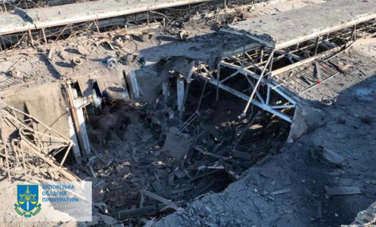 Остатки ракеты и мину обнаружили в Запорожском районе