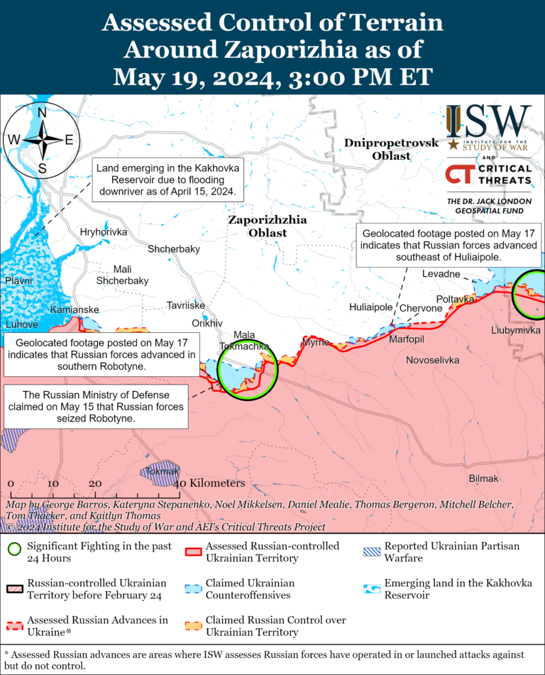Наступление россиян на Работино и Гуляйполе: что происходит на Запорожском фронте