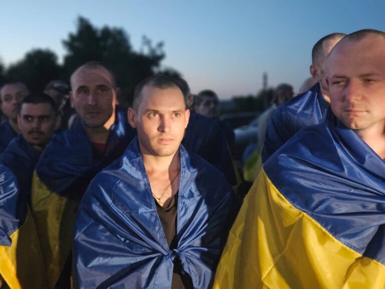 Украина вернула 11 защитников из Запорожской области из российского плена
