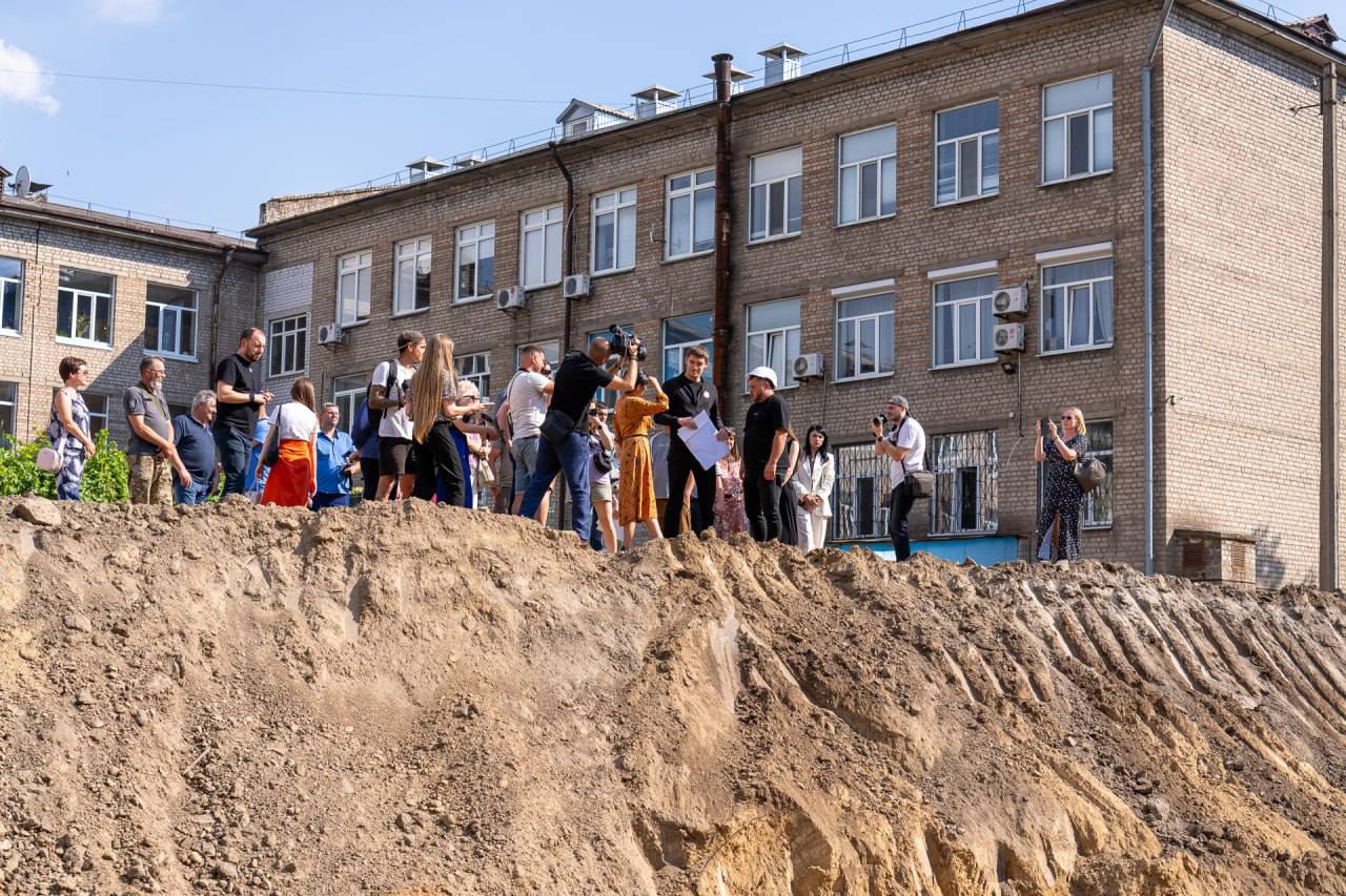 Як проходять будівельні роботи підземної школи в Запоріжжі: коментар Івана Федорова
