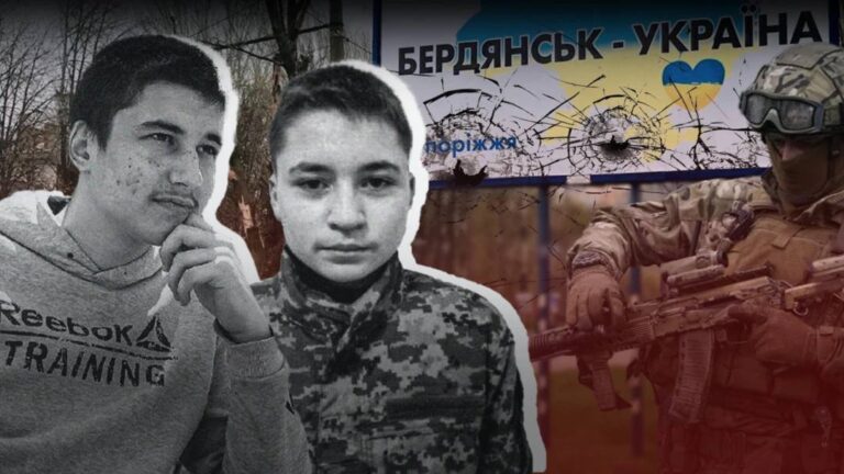 Окупанти в Бердянську збираються поховати вбитих підлітків Тіграна Оганнісяна та Микиту Ханганова