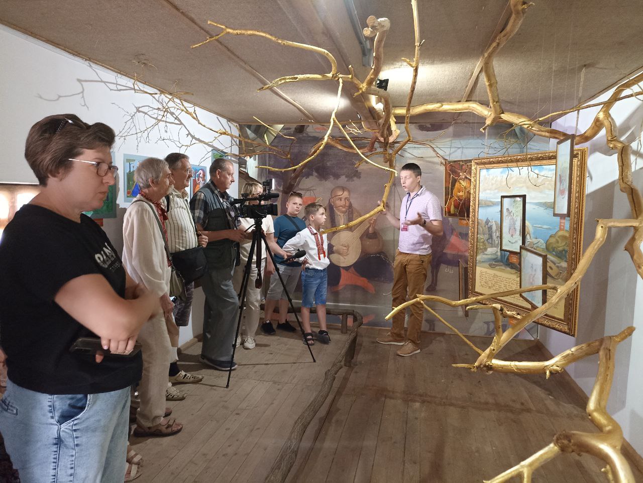 У Національному заповіднику «Хортиця» відкрилася нова виставка, присвячена Козаку Мамаю