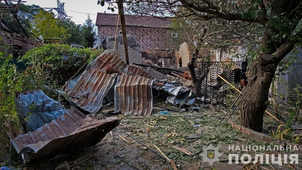 Поліція показала наслідки атаки по Запоріжжю 27 серпня (ФОТО)