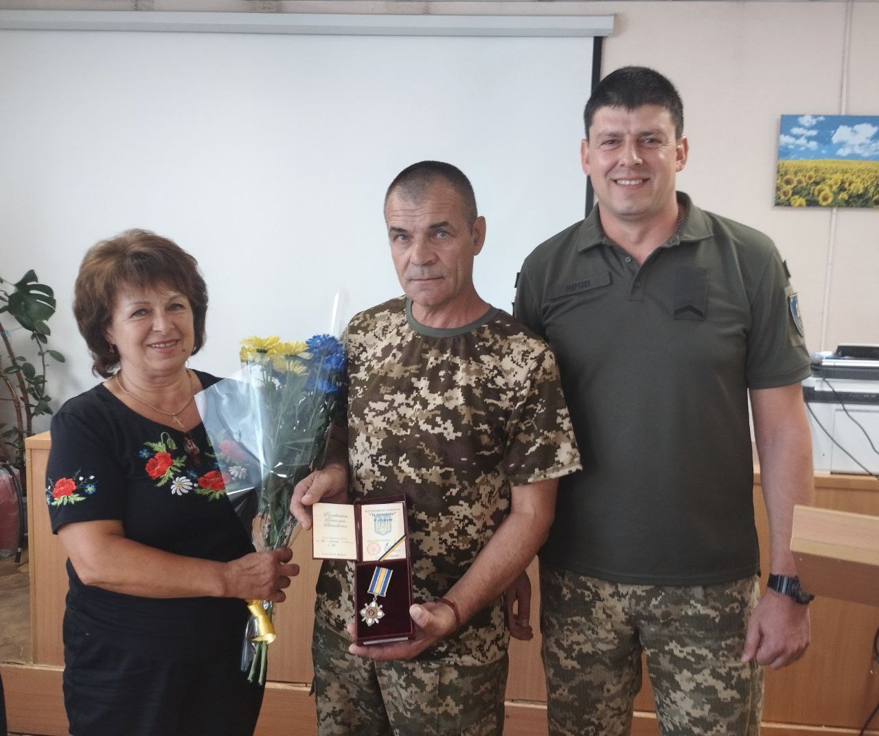 Жителя Запорожской области наградили орденом “За мужество” III степени (ФОТО)