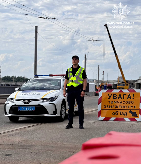 Рух ДніпроГЕС у Запоріжжі перекриють 25 вересня: причина