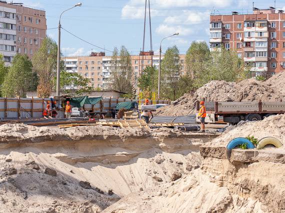 Складна ділянка: як відбувається будівництво підземної школи в Запоріжжі