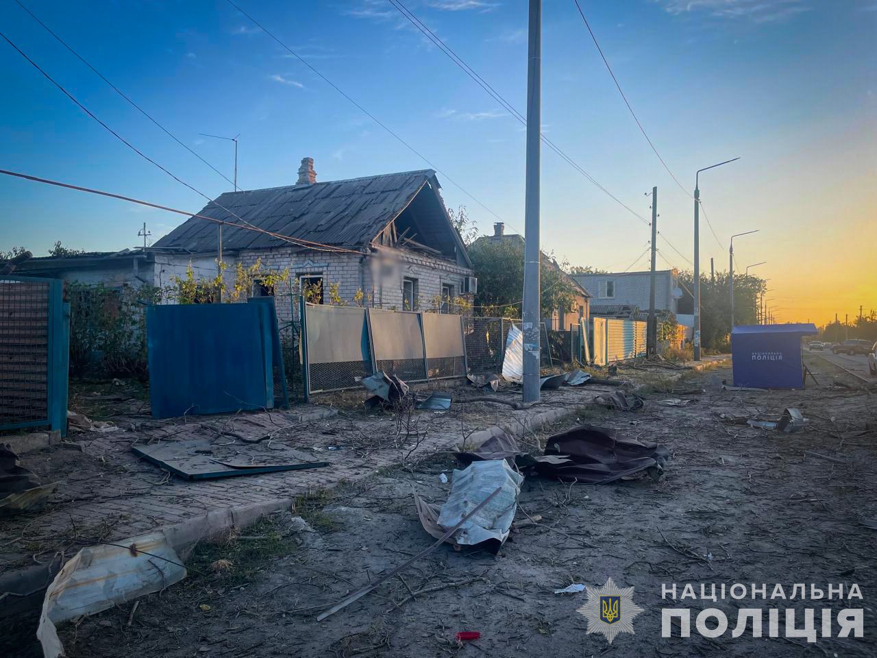 Нічне бомбардування Запоріжжя по приватному сектору: що відомо (ФОТО)